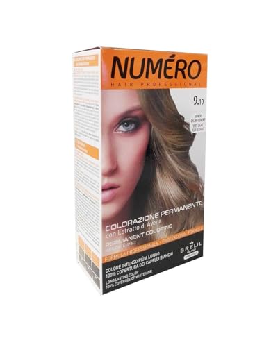 Tinta Numero Brelil 9.10 Biondo Chiarissimo Cenere