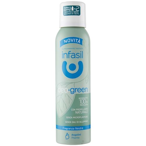 Infasil Deodorante Spray Green Neutro 125Ml, 125Ml