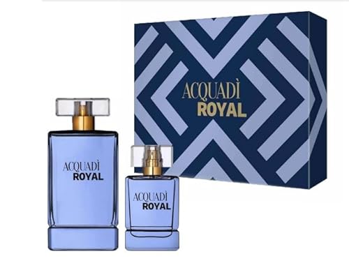 Acquadì Royal For Man Eau De Toilette Ml.100 Spray + Eau De Toilette Ml.30 Spray