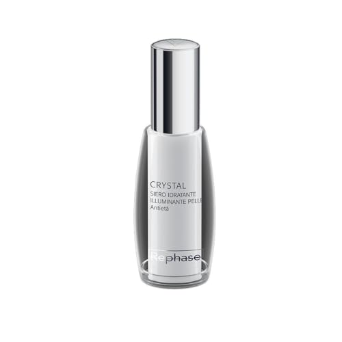 Rephase Crystal Siero Idratante Illuminante Pelle Antietà, 30Ml