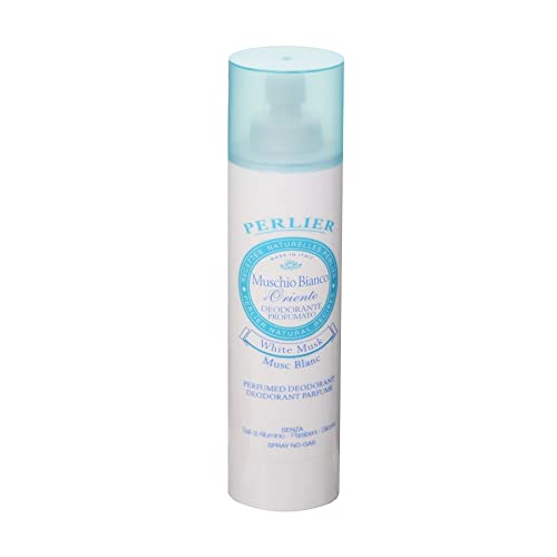 Perlier Deodorante No Gas Muschio Bianco, 100 Ml