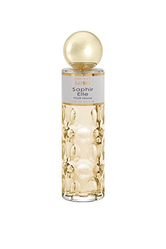 Parfums Saphir Elle - Eau De Parfum Con Vaporizzatore Da Donna, 200 Ml