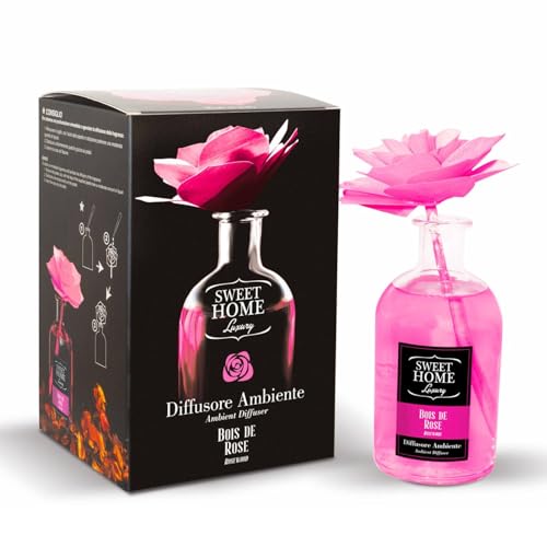 Sweet Home Luxury Diffusore Ambiente Con Fiore Bois De Rose 250 Ml