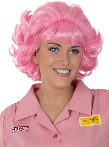 Funidelia | Parrucca Di Frenchy - Grease Per Donna Anni 50: Rock & Roll, Pink Ladies, T-Birds, Film E Cinema - Accessori Per Adulto, Accessorio Per Co