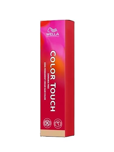 Wella Color Touch Vibrant Reds 7/4 Biondo Medio Ramato 60Ml - Colore Semipermanente Senza Ammoniaca