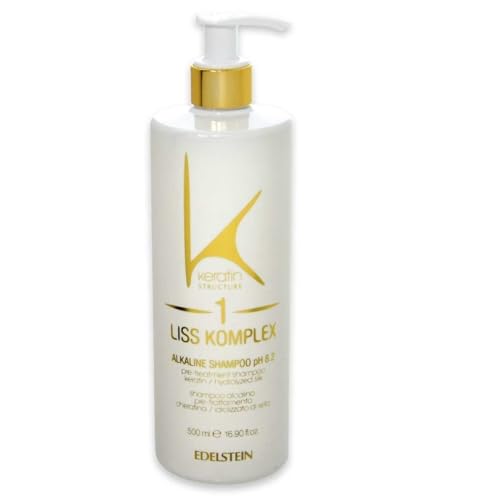 Edelstein Keratin Liss Komplex Step 1 - Shampoo Alcalino 500 Ml
