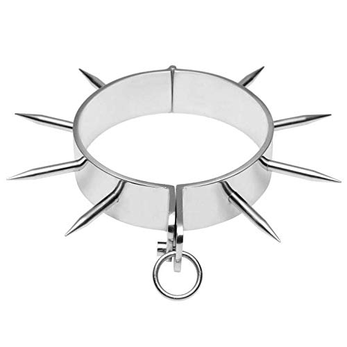 Collari Slave In Acciaio Metallizzato