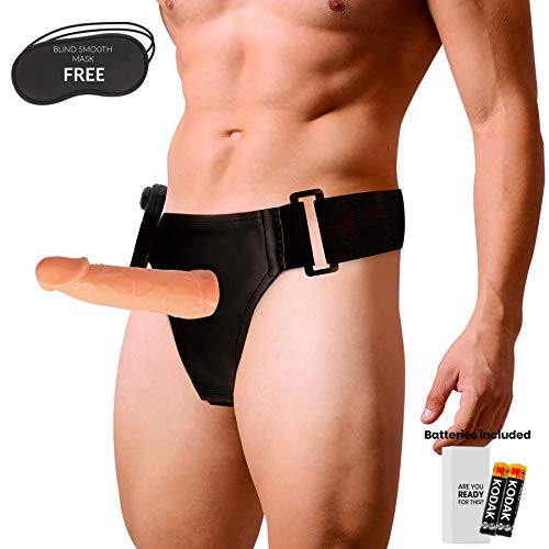 Harness Attraction Benny Strap-On Hollow Extender Vibrator 17 X 4.5 Cm
