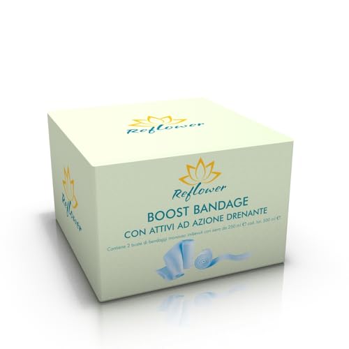 Reflowr - Boost Bandage Drenante 2X250Ml - Bendaggio Per Effetto Detox E Drenante