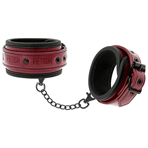 Fetish Submissive Dark Room Manette Tobillos Pelle Vegano
