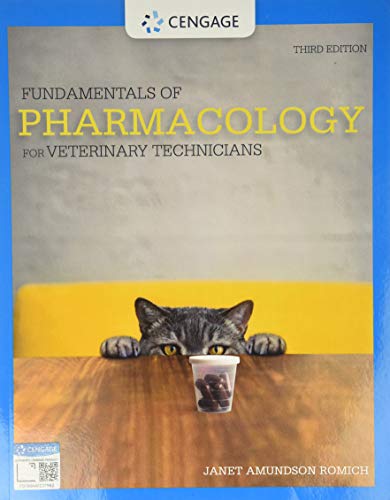 Fundamentals Of Pharmacology For Veterinary Technicians + Mindtap Course List