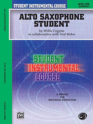 Alto Saxophone Student: Level One Elementary