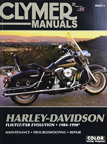Clymer Harley Davidson Flh/Flt/Fxr Evolution 1984-1998