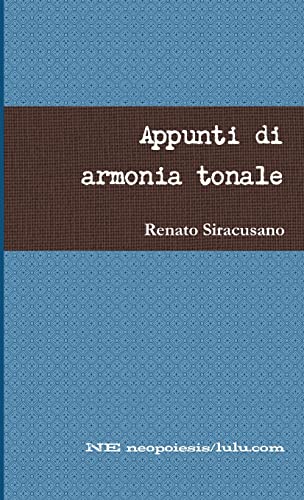 Appunti Di Armonia Tonale