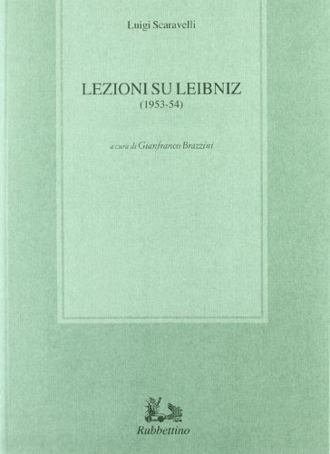 Lezioni Su Leibniz (1953-54)