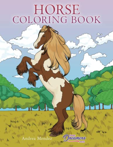 Horse Coloring Book: For Kids Ages 9-12: 4
