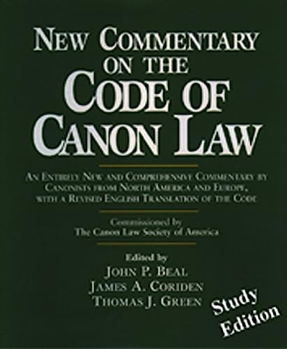New Commentary On The Code Of Canon Law: Study Edition