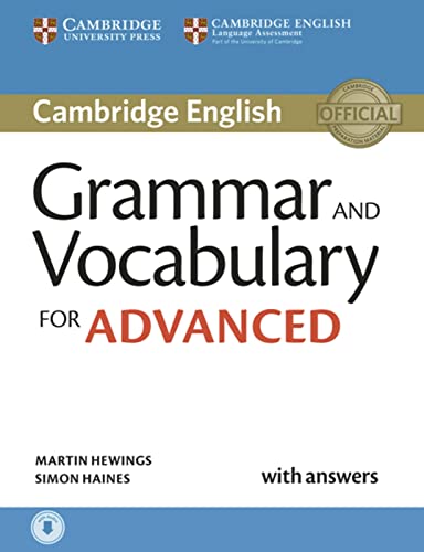 Grammar And Vocabulary For Advanced: Book With Answers And Audio Download