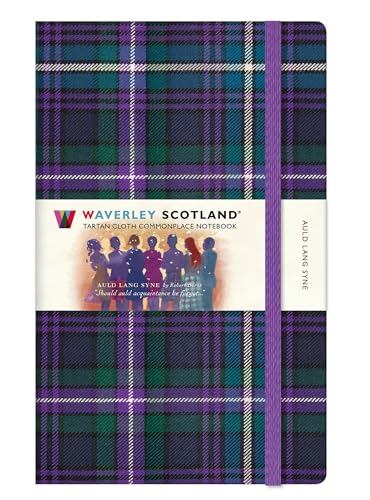 Waverley Scotland Tartan Notebook: Auld Lang Syne Tartan Large Notebook 21Cm X 13Cm: 94