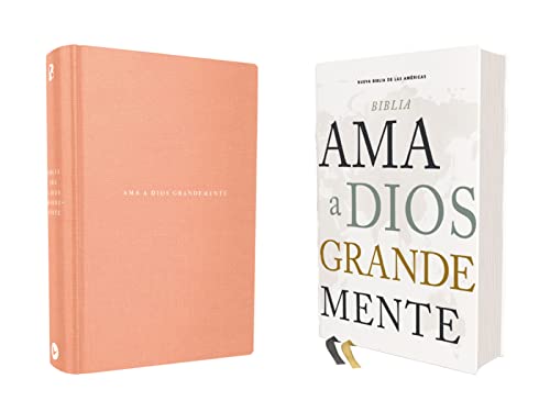 Biblia Ama A Dios Grandemente: Nueva Biblia De Las Américas, Interior A Cuatro Colores