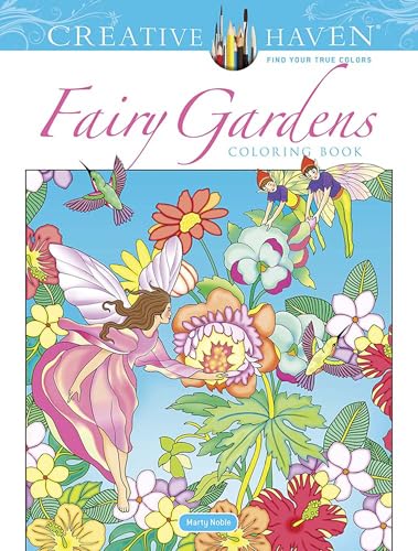 Fairy Gardens Coloring Book