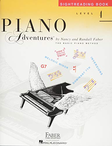 Piano Adventures Level 4 Sightreading Book