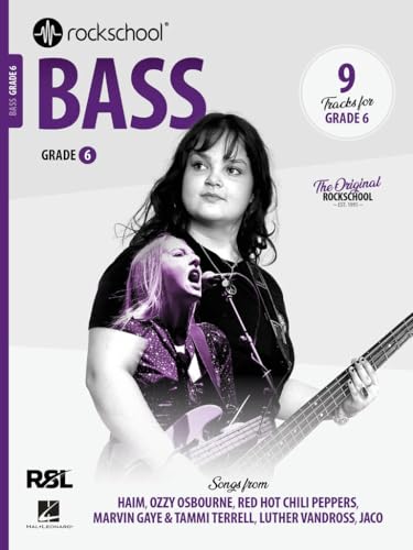 Rockschool Bass Grade 6 (2024). Includes Audio Online