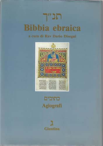Bibbia Ebraica. Agiografi. Testo Ebraico A Fronte