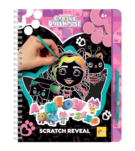 Gabby'S Dollhouse Sketchbook A-Meow-Zing Scratch Reveal In Display 12