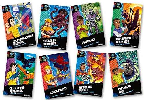 Project X Alien Adventures: Dark Red Book Band, Oxford Levels 17-18: Dark Red Book Band, Mixed Pack Of 8