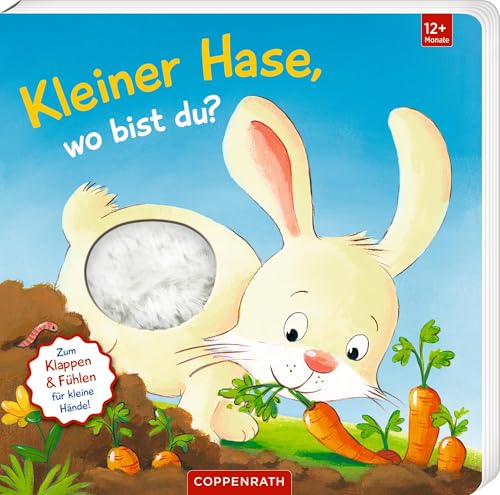 Mein Erstes Guckloch-Fühlbuch: Kleiner Hase, Wo Bist Du?: Mit Fühlteilen Und Großen Klappen