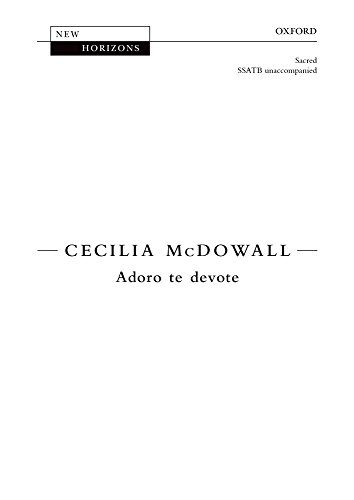 Adoro Te Devote: Vocal Score