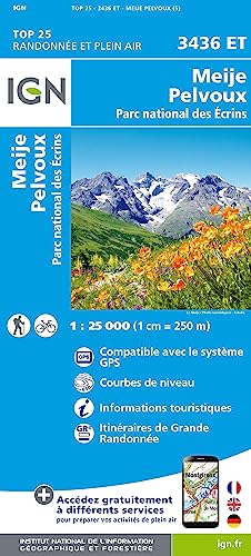3436Et Meije, Pelvoux Pn Des Ecrins / Recto