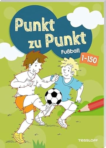 Punkt Zu Punkt. Fußball. 1 Bis 150: Punkte Verbinden Von 1 Bis 150