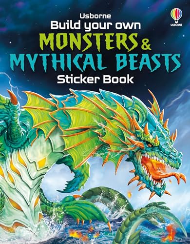 Build Your Own Monsters And Mythical Beasts Sticker Book (Build Your Own Sticker Book)