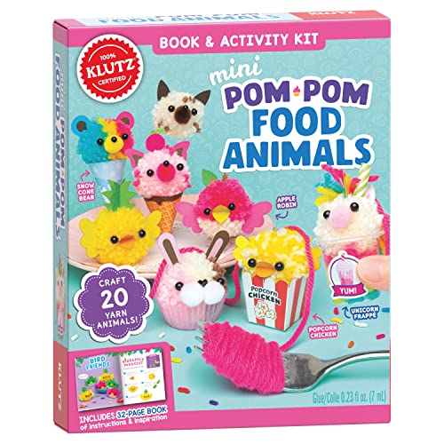 Mini Pom-Pom Food Animals