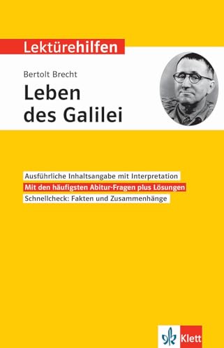 Lektürehilfen Bertolt Brecht, "Das Leben Des Galilei": Interpretationshilfe Für Oberstufe Und Abitur