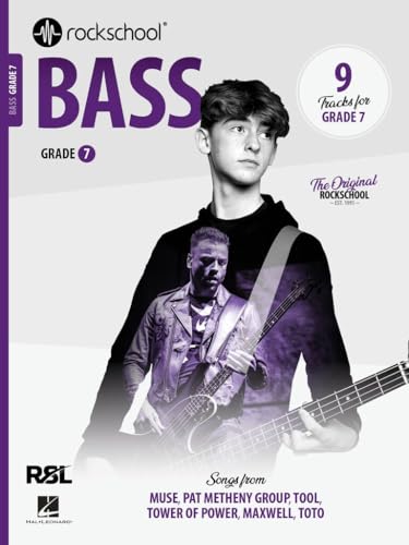 Rockschool Bass Grade 7 (2024). Includes Audio Online
