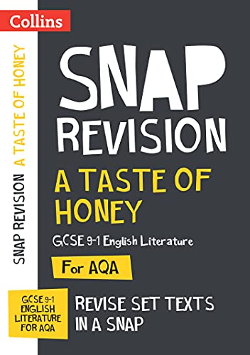 A Taste Of Honey Aqa Gcse 9-1 English Literature Text Guide: Ideal For The 2024 And 2025 Exams: Ideal For The 2025 And 2026 Exams