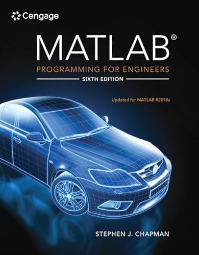Matlab Programming For Engineers
