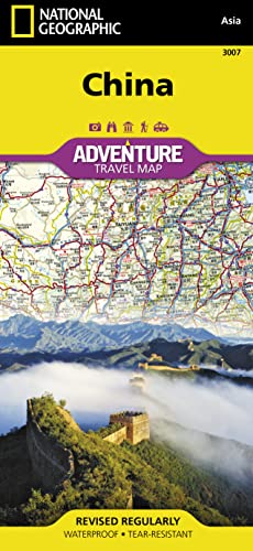 National Geographic Adventure Map China [Lingua Inglese]: Travel Maps International Adventure Map