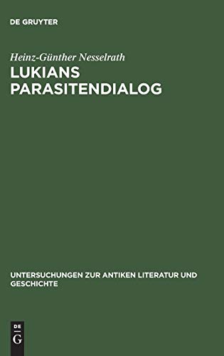Lukians Parasitendialog: Unterschungen Und Kommentar: 22