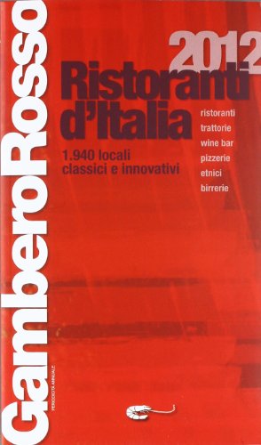 Ristoranti D'Italia Del Gambero Rosso 2012