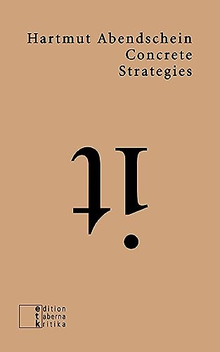 Concrete Strategies: Exercises On "Oblique Strategies": 070