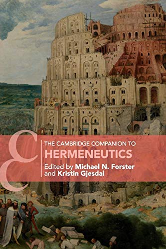 The Cambridge Companion To Hermeneutics