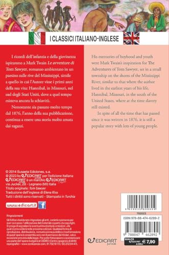 Le Avventure Di Tom Sawyer-The Adventures Of Tom Sawyer. Ediz. Bilingue