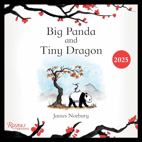 Big Panda And Tiny Dragon 2025 Wall Calendar