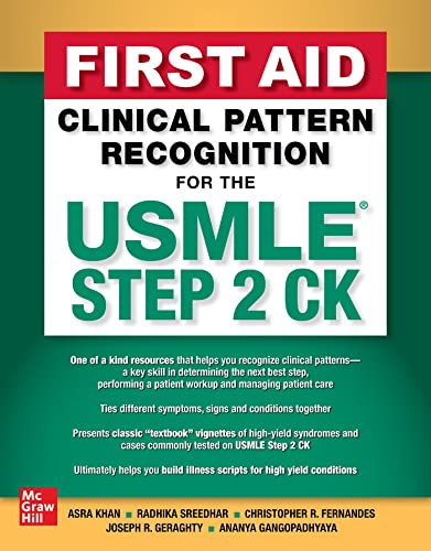 First Aid Clinical Pattern Recognition For The Usmle Step 2 Ck