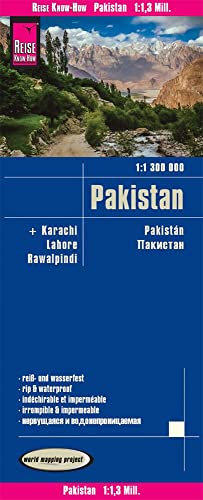 Pakistan: World Mapping Project (Pakistan (1:1.300.000)): World Mapping Project / Reiß- Und Wasserfest