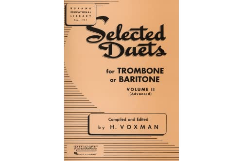 Selected Duets For Trombone Or Baritone: Advanced (2)